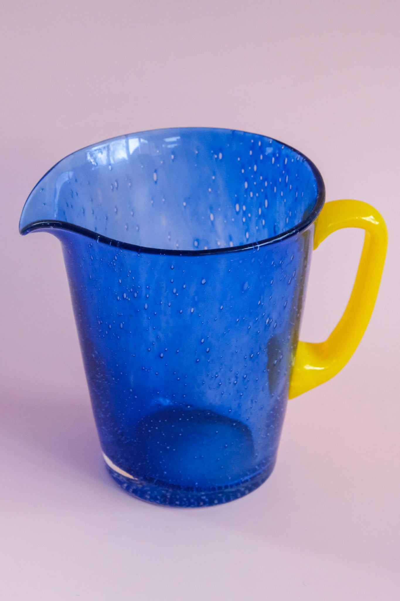 Glass pitcher